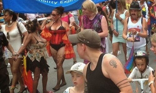 Photos: Charly Boy at the Stockholm Gay Pride