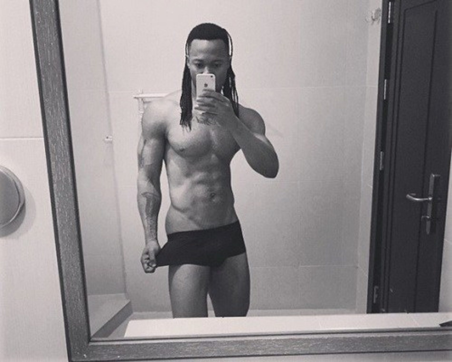 Flavour Responds To Backlash From Half Naked Selfie Of Him Pulling Down His Underwear