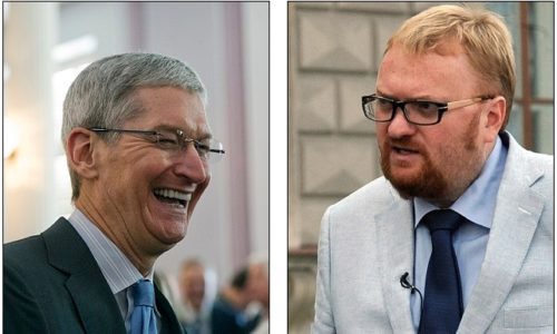 Russian politician expresses his outrage over Apple CEO Tim Cook’s coming out