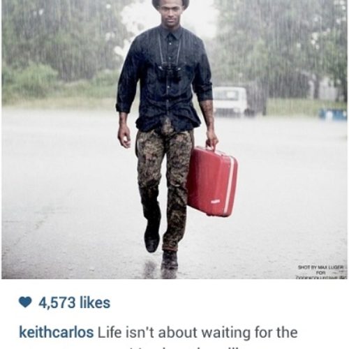 Keith Carlos has a message for you…