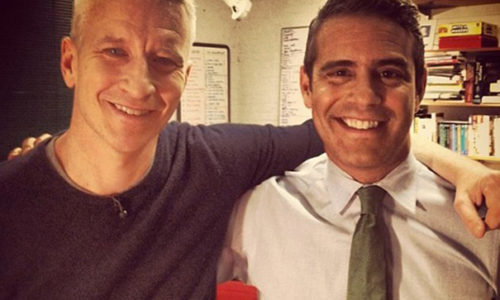 BFFs Anderson Cooper And Andy Cohen Almost Dated, But Were Too Incompatible