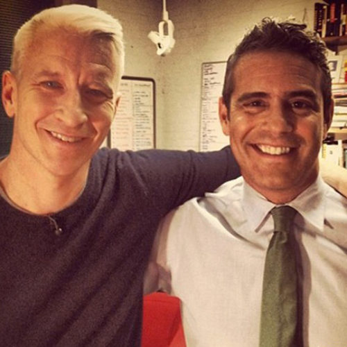 BFFs Anderson Cooper And Andy Cohen Almost Dated, But Were Too Incompatible