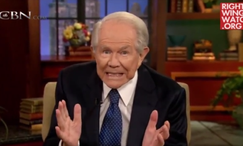 Pat Robertson thinks “Gays Will Die Out” Because “They Don’t Reproduce”