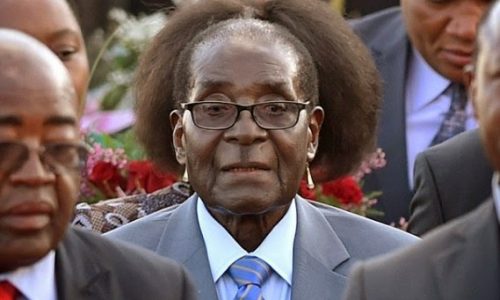 President Mugabe Probably Isn’t Too Happy About This Photo
