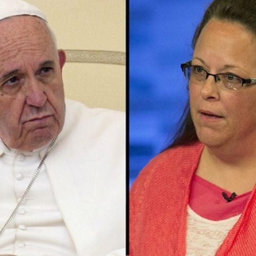 The Real Story Behind The Pope’s Meeting With Kim Davis