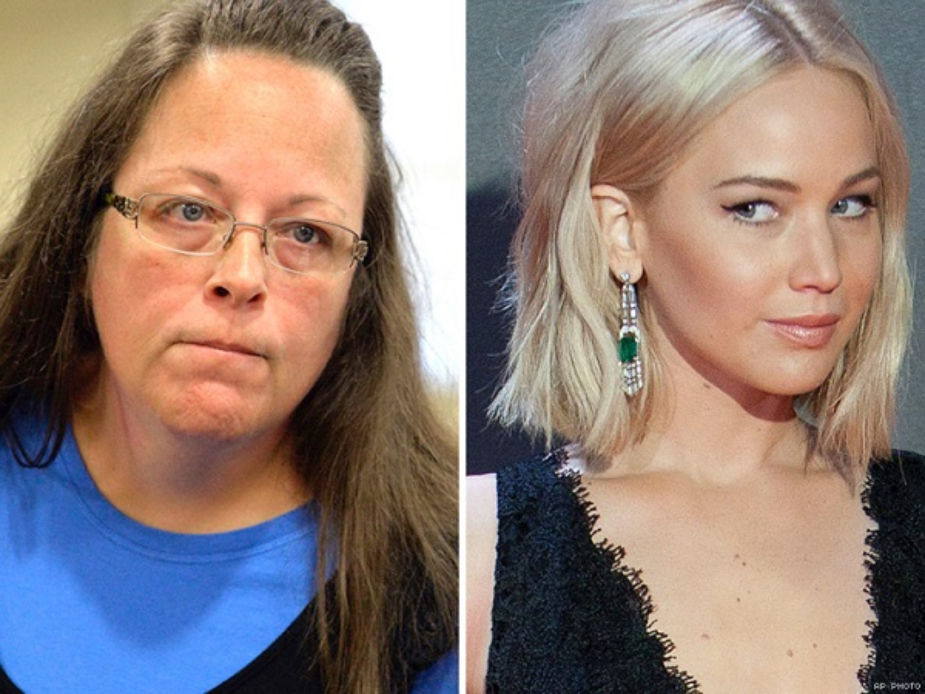 Kim Davis Has Made Jennifer Lawrence Embarrassed To Say She’s From Kentucky