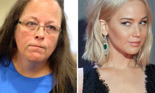 Kim Davis Has Made Jennifer Lawrence Embarrassed To Say She’s From Kentucky