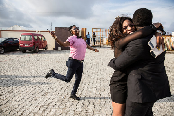 People gathered in October to celebrate the 10th anniversary of the Initiative for Equal Rights, a gay rights group in Lagos
