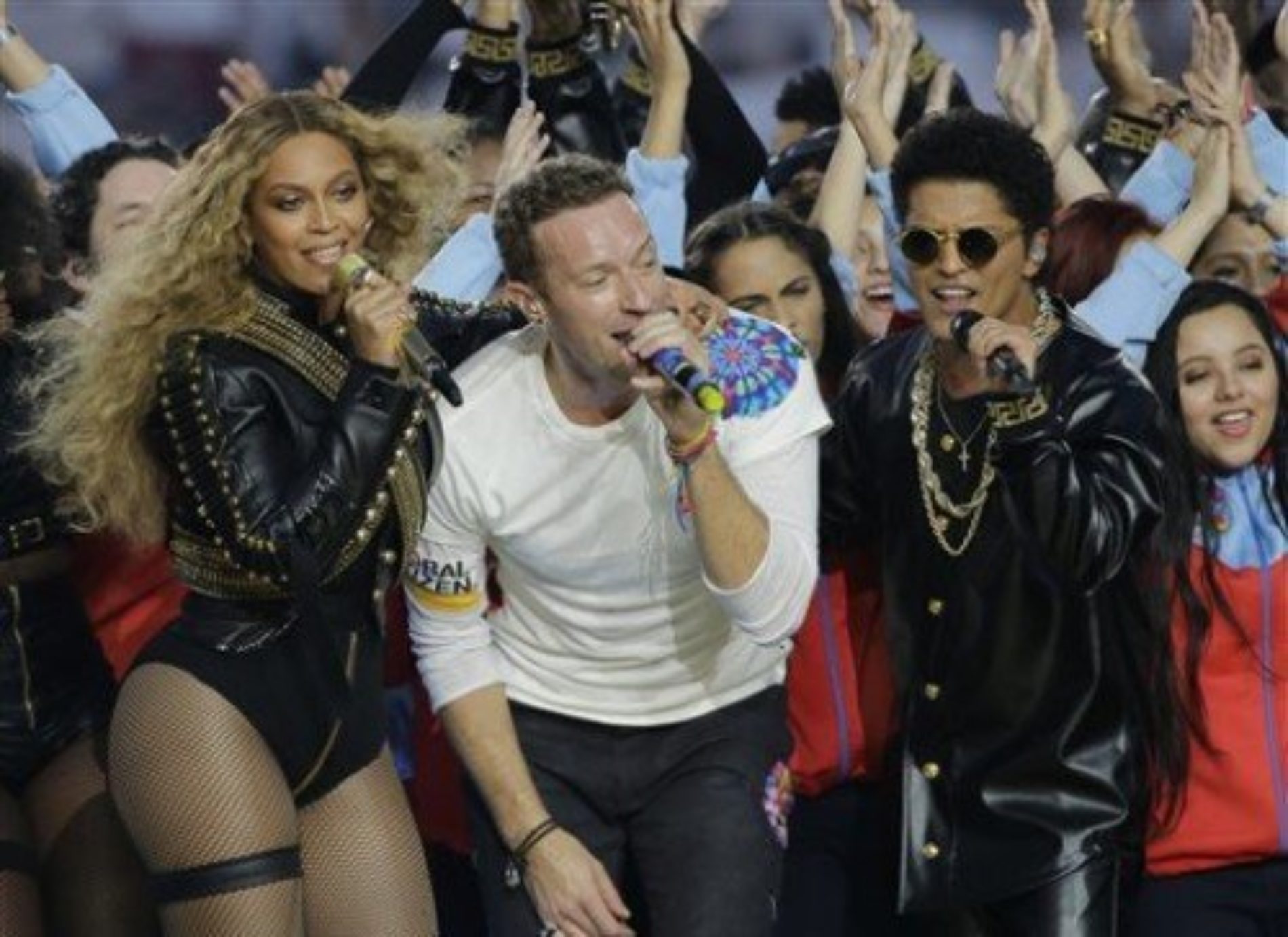 Viewers upset with Beyoncé, Coldplay and Bruno Mars for ‘promoting homosexuality’ at the Super Bowl
