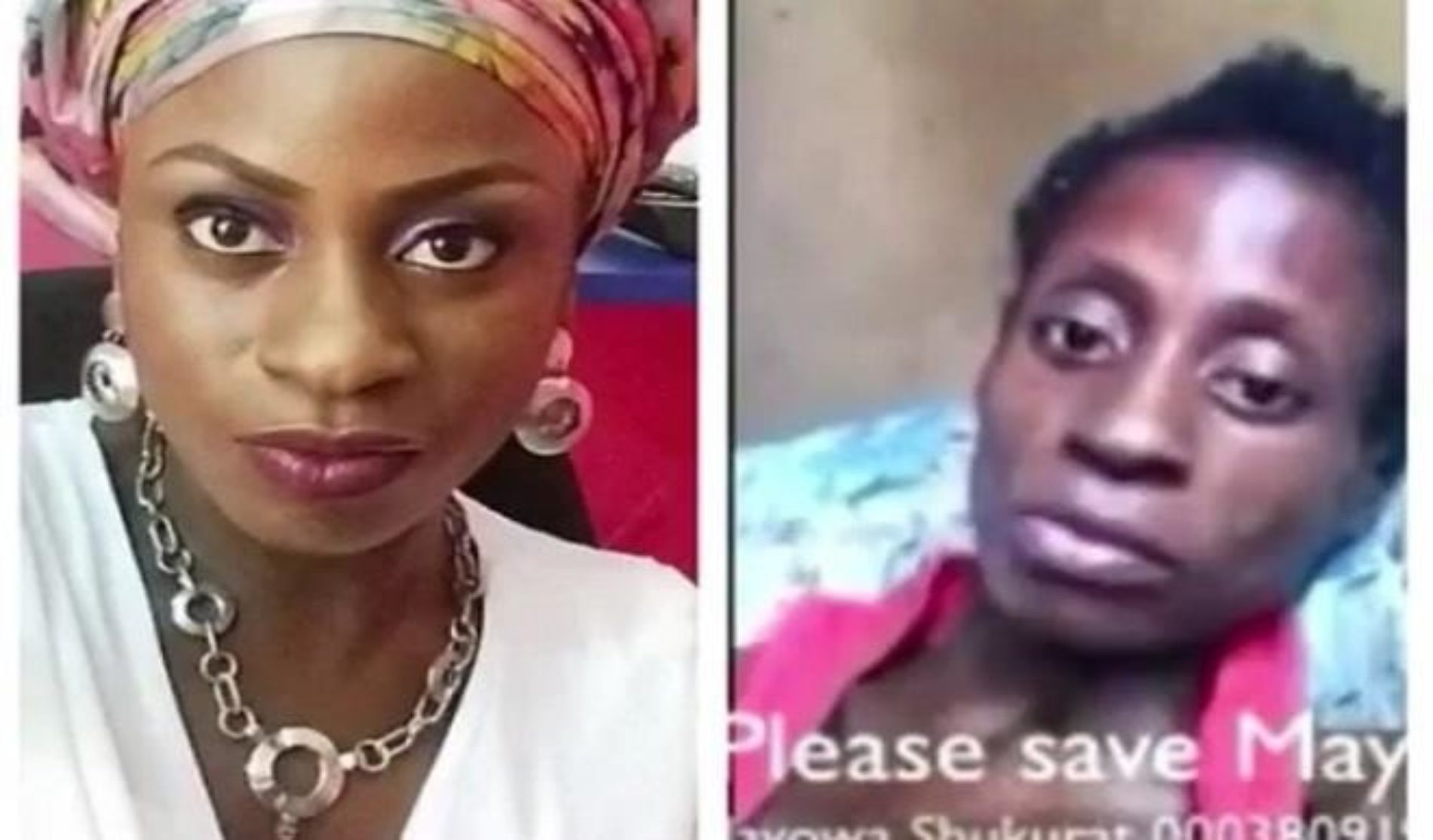 #SaveMayowa is reportedly a scam. She was sick but beyond treatment, and her family stole money from Nigerians