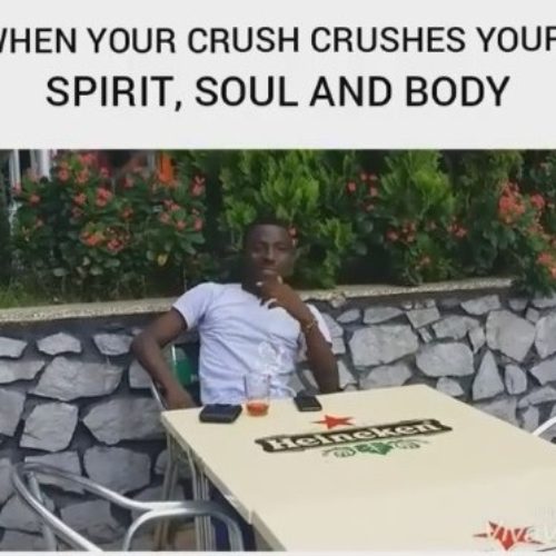 When Your Crush Crushes Your Spirit, Soul And Body