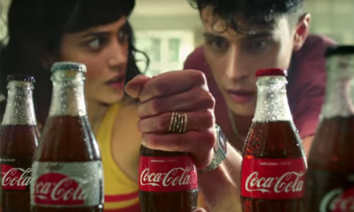 Brother and sister battle over pool boy in groundbreaking Coca-Cola advert