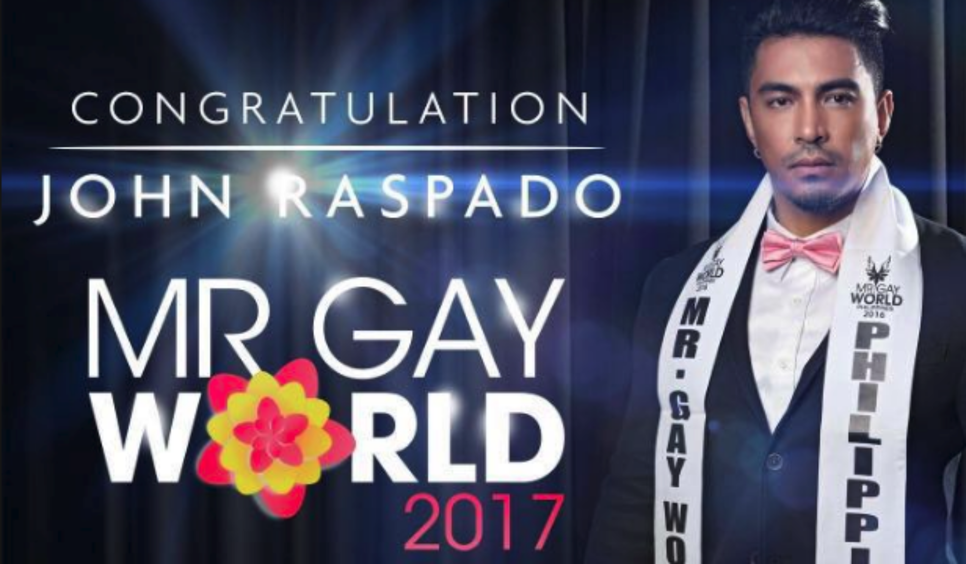 Mr Gay World 2017 Is Crowned