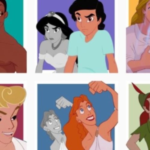 The re-imagining your favourite Disney characters as trans