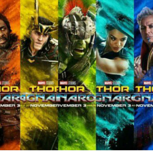 Photo: Thor Ragnarok and the Rainbow Colours