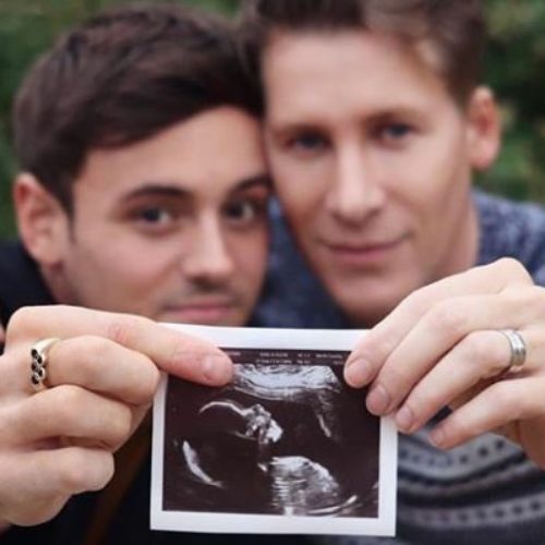 Homophobic Trolls are not happy that Tom Daley and Dustin Lance Black are having a baby