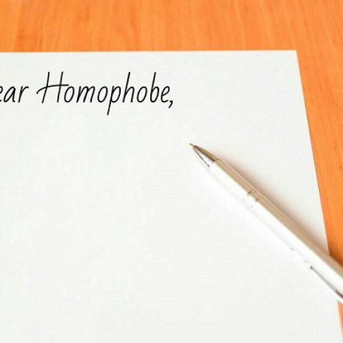 LETTER TO MY HOMOPHOBIC EX-FRIEND
