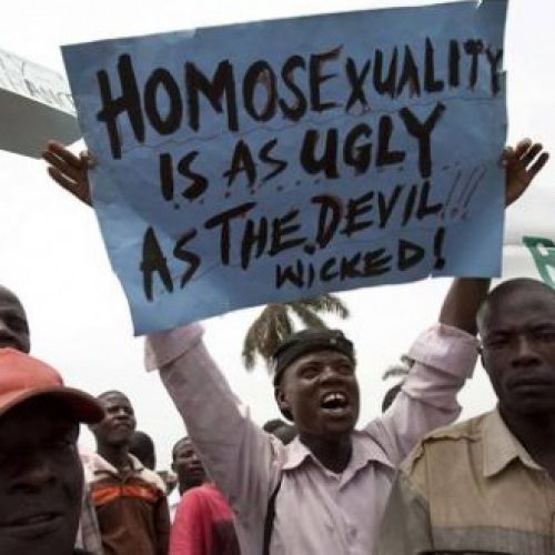 Tweet: Stages of Grief for the African Homophobe