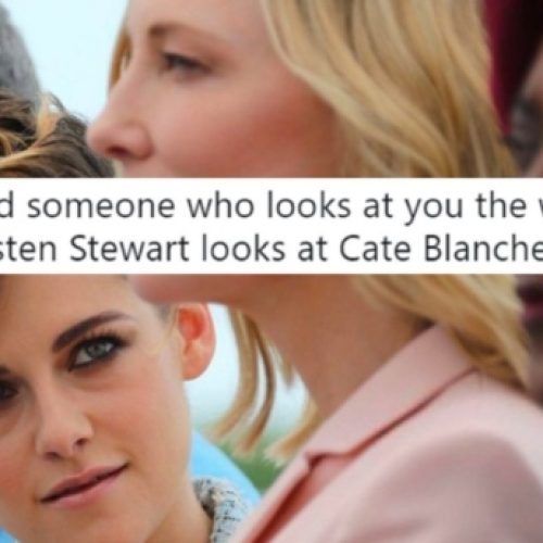 Kristen Stewart ‘gayzed’ at Cate Blanchett and the internet can’t get enough of it