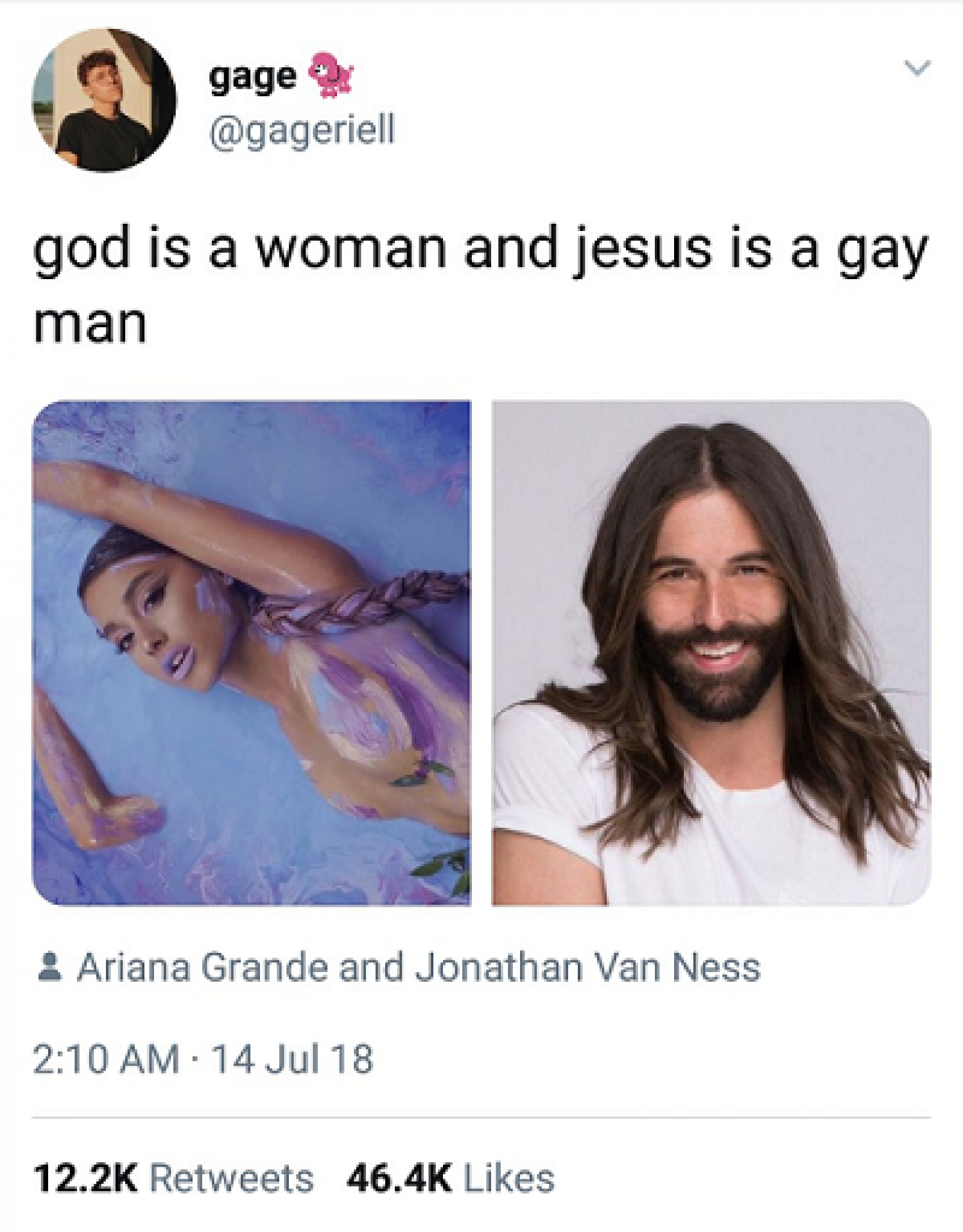 Tweets of the Day: God is a Woman