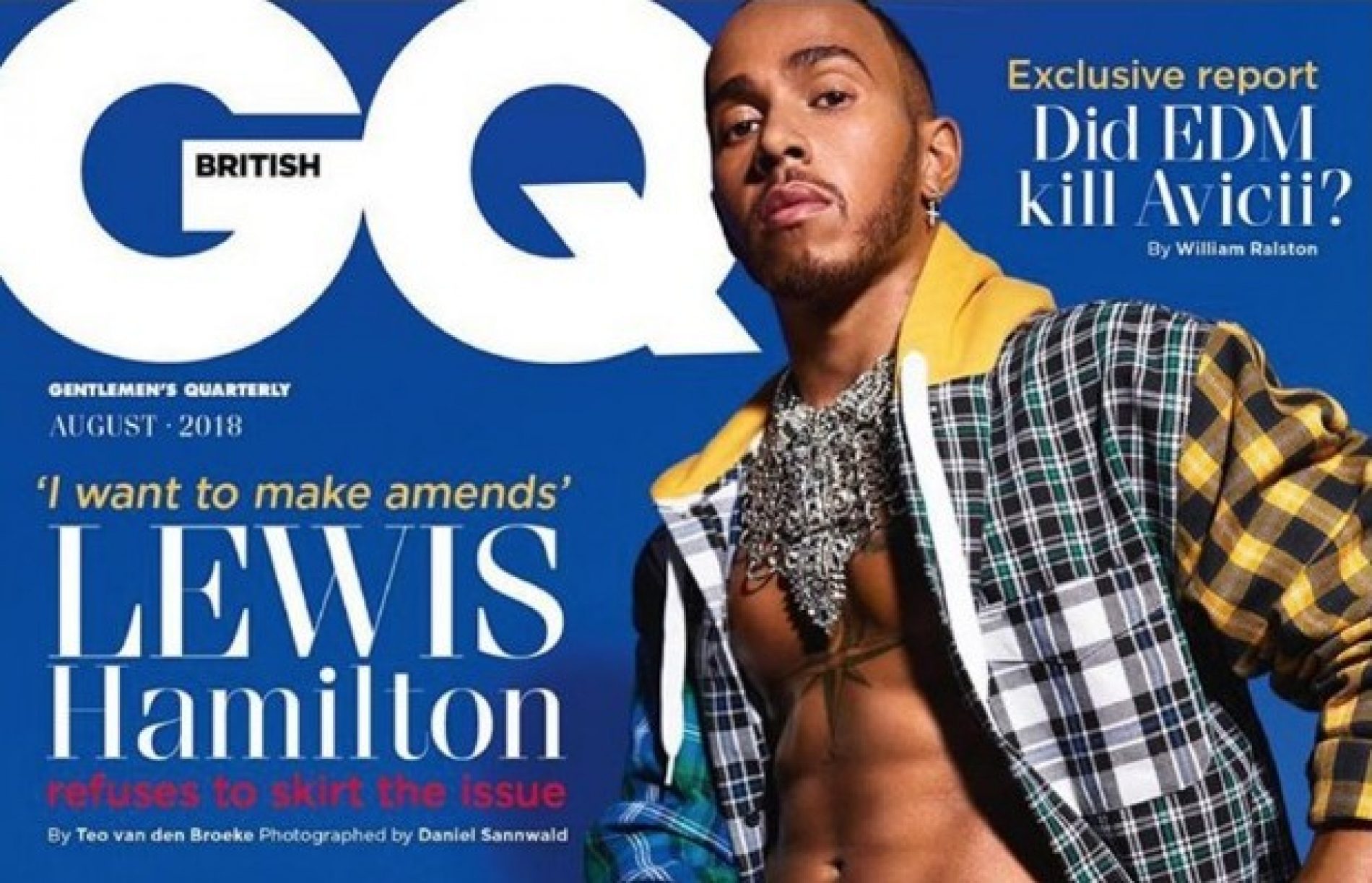 “I Still Regret It.” Lewis Hamilton wears kilt to “make amends” for mocking his nephew when he wore a dress
