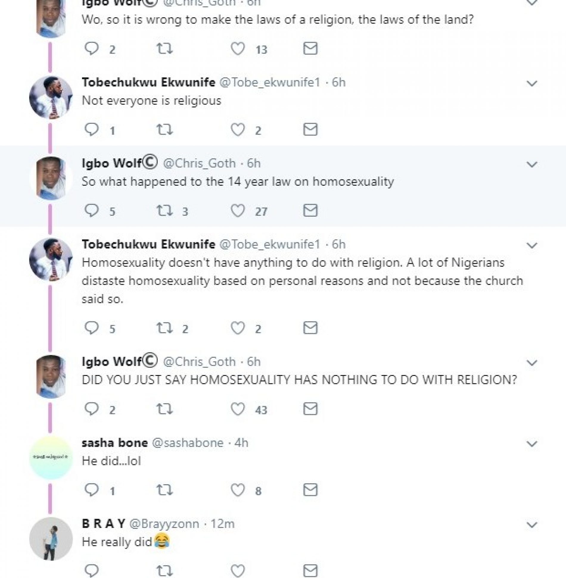 Twitter user shows proof that Nigerians are largely hypocrites