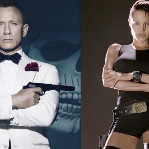Daniel Craig’s James Bond and Angelina Jolie’s Lara Croft voted the sexiest film characters of all time