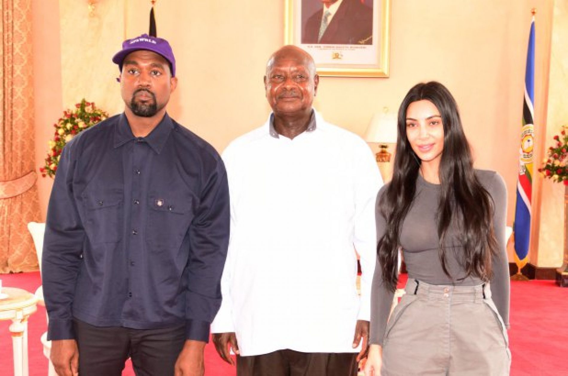 Kanye West and Kim Kardashian are being criticized for meeting with Uganda’s Anti-Gay President