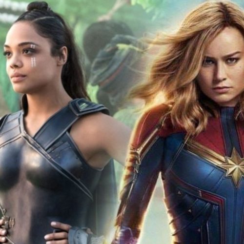 Fans want a Captain Marvel and Valkyrie team-up, and Brie Larson and Tessa Thompson are in