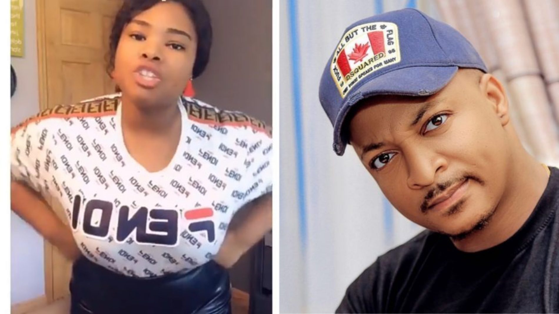 Instagram vlogger jeers at IK Ogbonna over his sexuality, and actor reacts by threatening to sue her