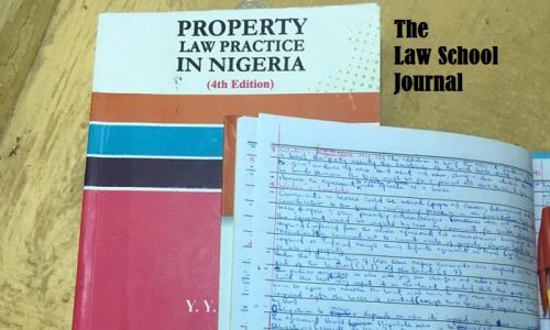 The Law School Journal (Entry 4)