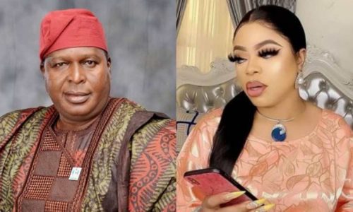 Otunba Runsewe comes for Bobrisky again, advising women to not share public toilets with Bobrisky