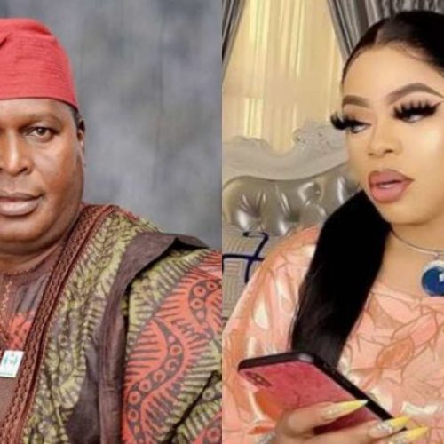 Otunba Runsewe comes for Bobrisky again, advising women to not share public toilets with Bobrisky