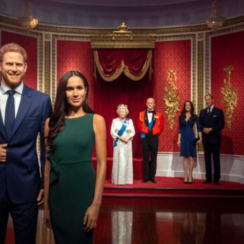 Prince Harry and Meghan Markle are separated from the royals at Madame Tussauds London | Other reactions to the Sussexes’ announcement