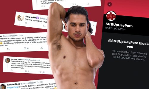 “Top Vs. Bottom” Twitter Drama unfolds in the wake of Porn Star Armond Rizzo Calling Out Pay Disparity In Porn Industry