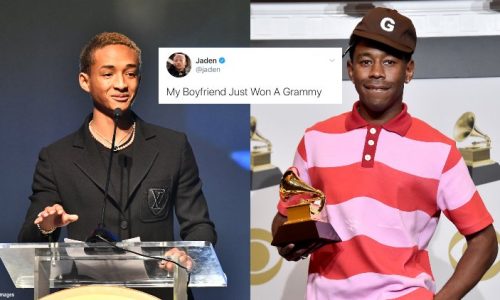 Jaden Smith Congratulates ‘Boyfriend’ Tyler, The Creator On His Grammy Win