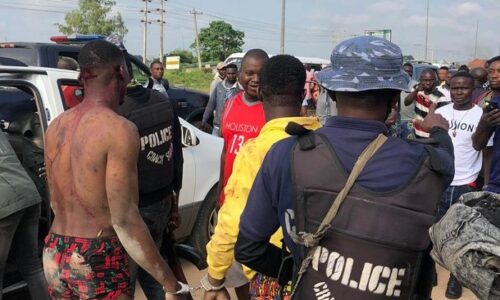 Kito Perpetrators Apprehended And Brutalized In Asaba