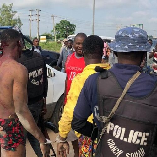 Kito Perpetrators Apprehended And Brutalized In Asaba