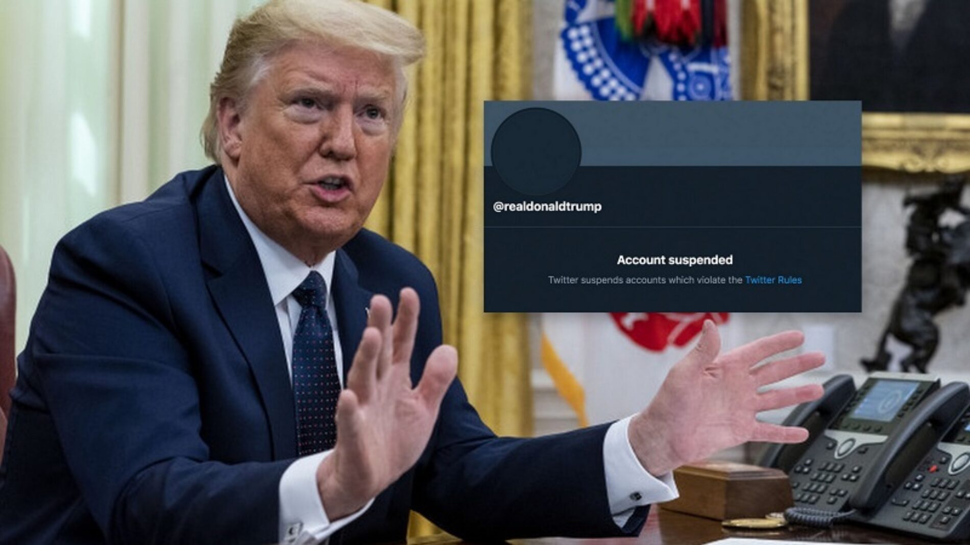 Twitter Permanently Suspends Donald Trump’s Account; President Vows “We Will Not Be Silenced”