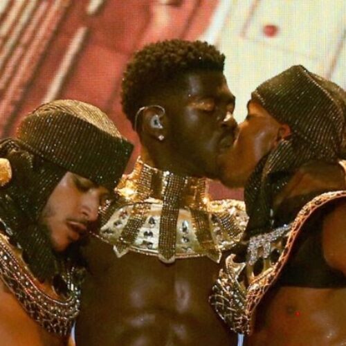 Lil Nas X Fires Back At Criticism Over Him Kissing Male Dancer at BET Awards