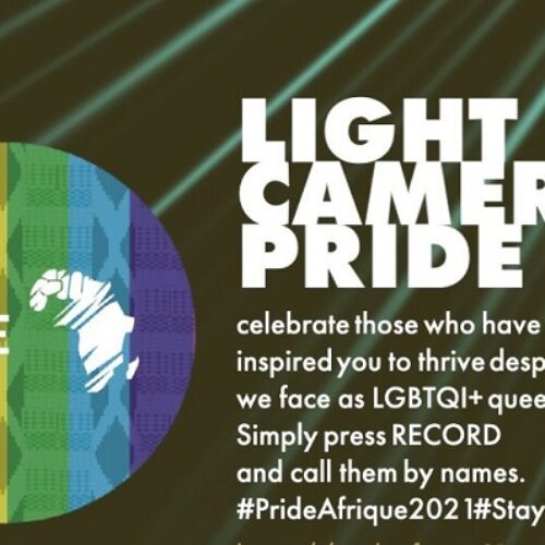 Pride Afrique 2021 Is Here, And We Want To Know About Who Inspires You