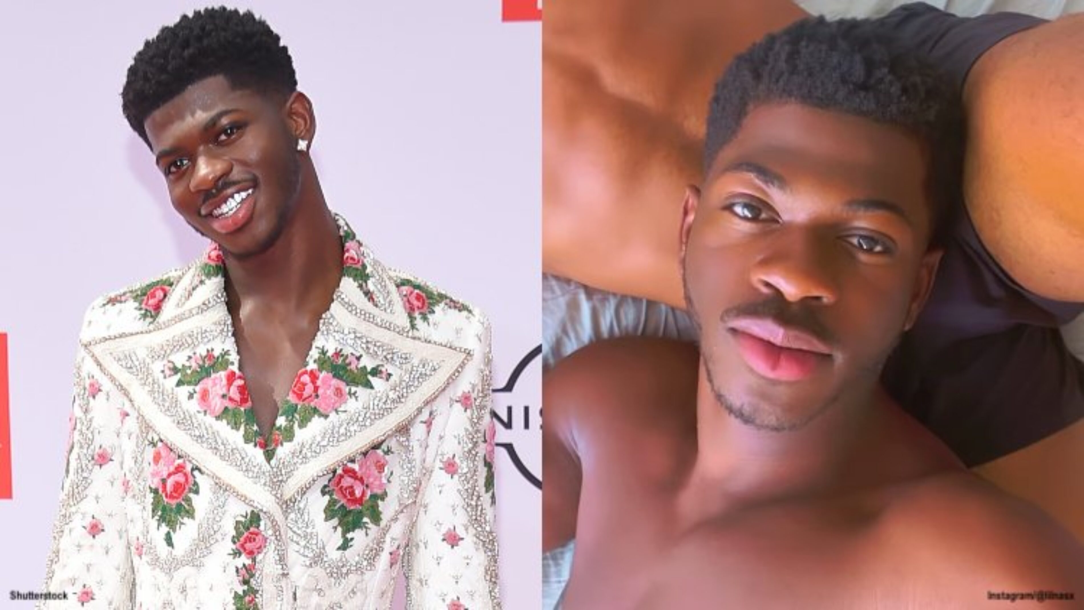 Lil Nas X Cuddles Up With Mystery Man, And Everybody Wants To Know Who He I...