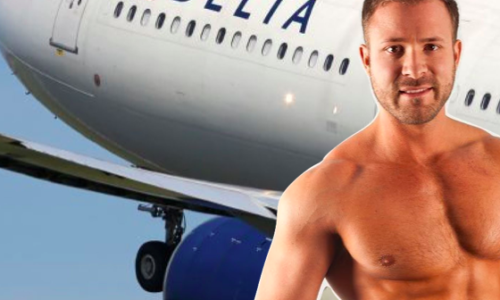 “It Started Off As A Grindr Conversation.” Porn Star Austin Wolf Opens Up About His Infamous Delta Flight Hookup